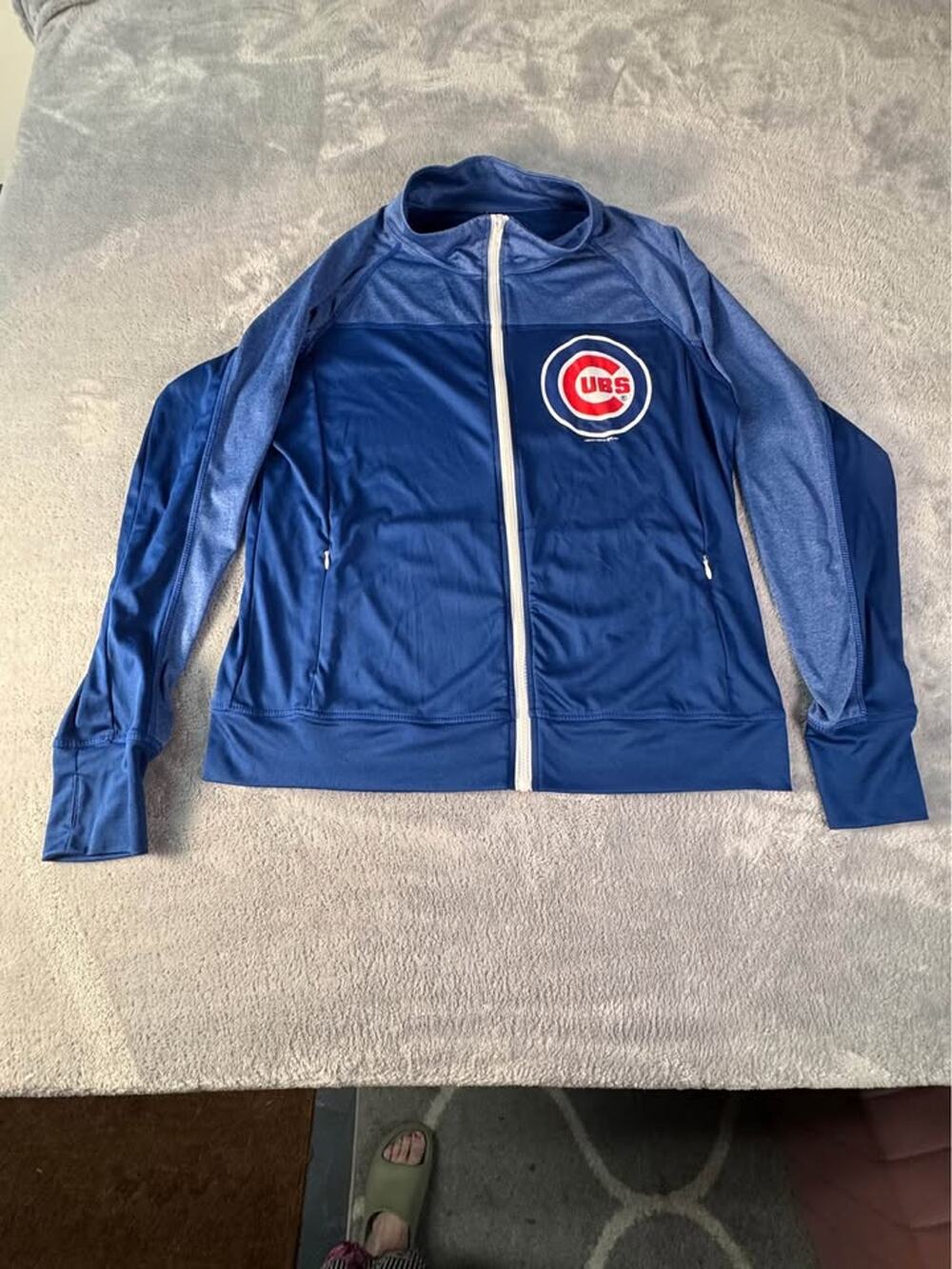Campus Lifestyle Chicago Cubs Full Zip Track Jacket L